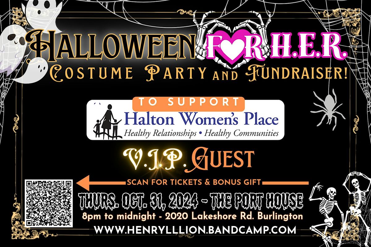 Halloween For H.E.R - Costume Party Fundraiser