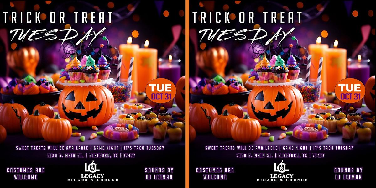 Trick or Treat Tuesday 3130 S Main St, Stafford, TX October 31 to