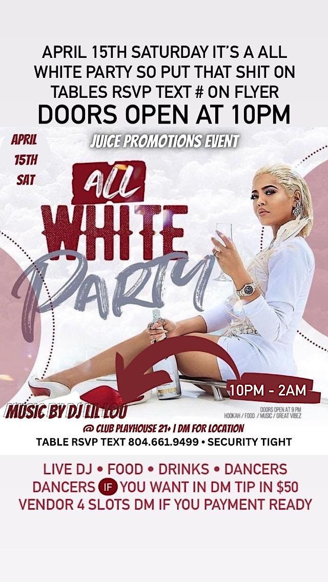 All White Party \u201c Easter Editions Put That Sh*t On