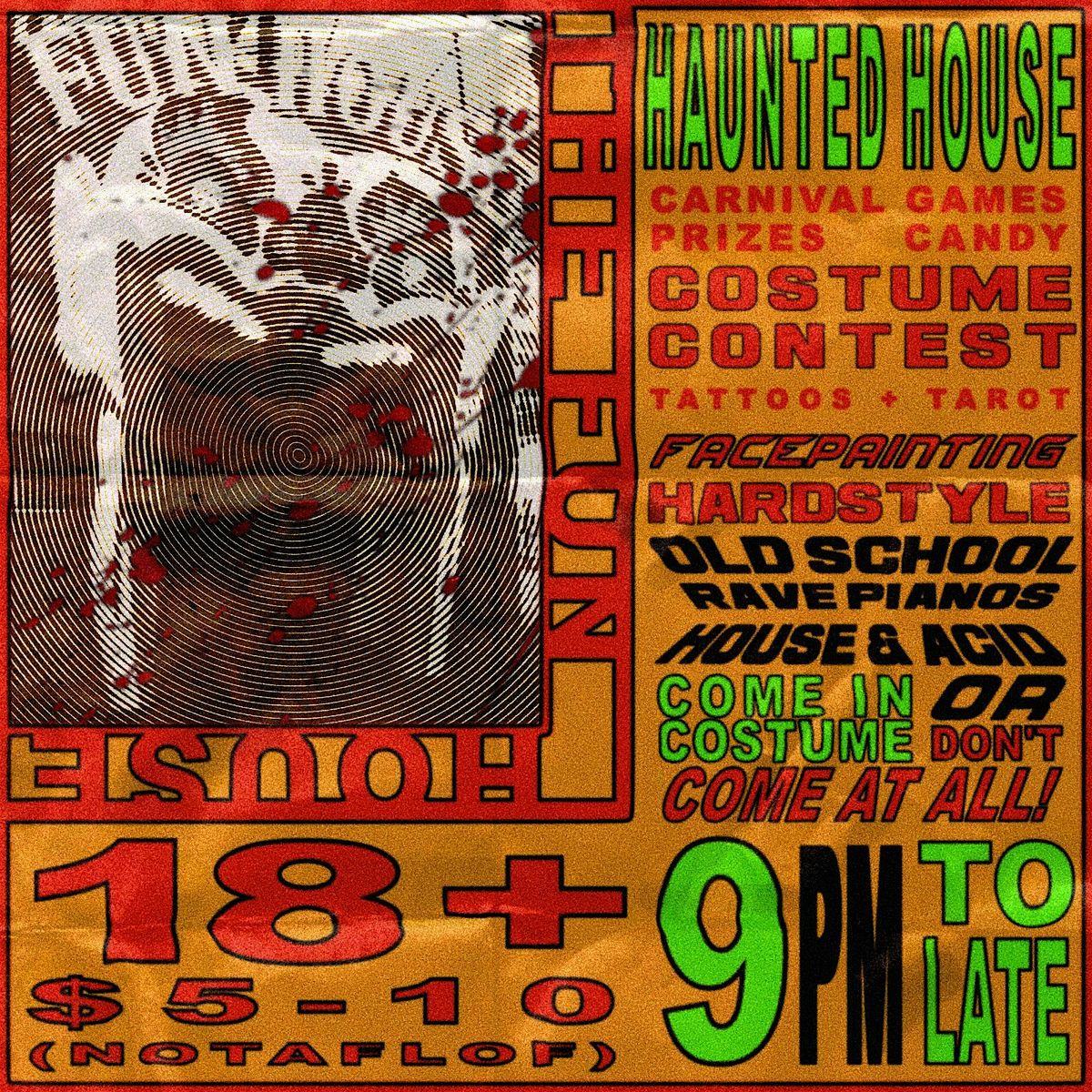 THE FUNHOUSE (a carnival rave + haunted house in the Seattle Underground)