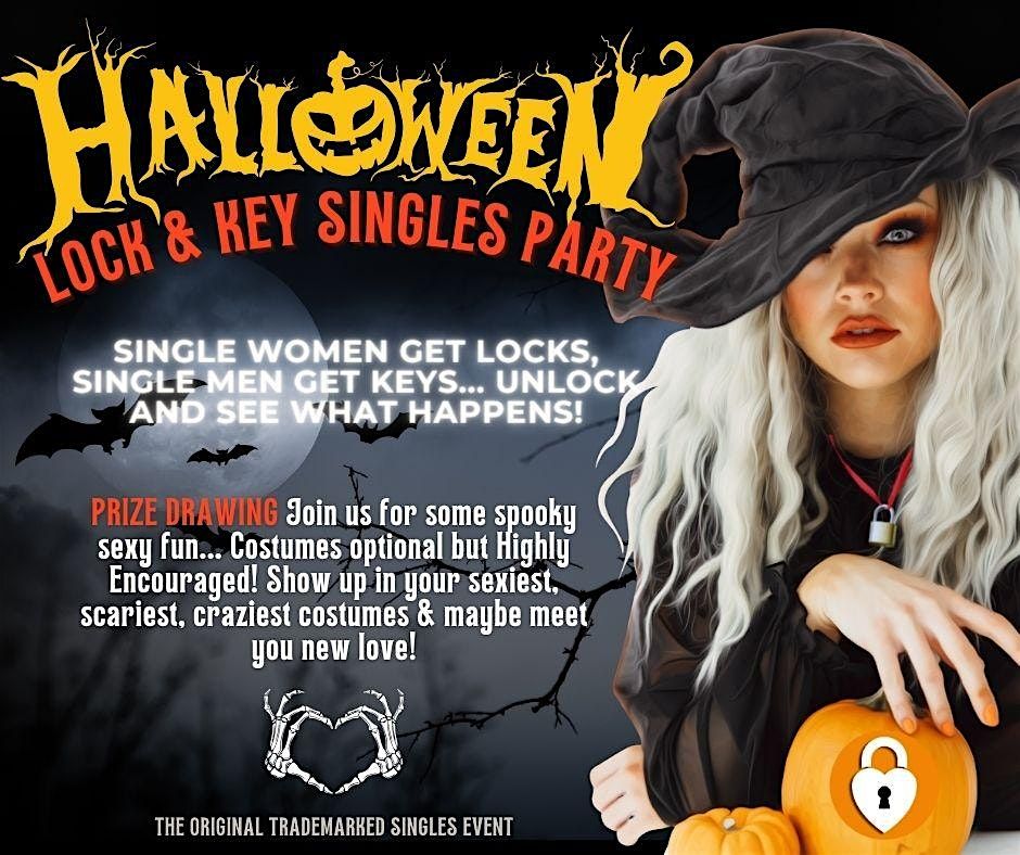 DC  HALLOWEEN SINGLES  PARTY \u2665 Lock & Key Singles Event All Ages 24-59