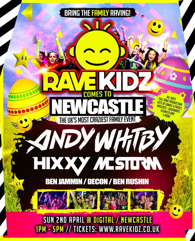 Rave Kidz - Easter Party - Newcastle