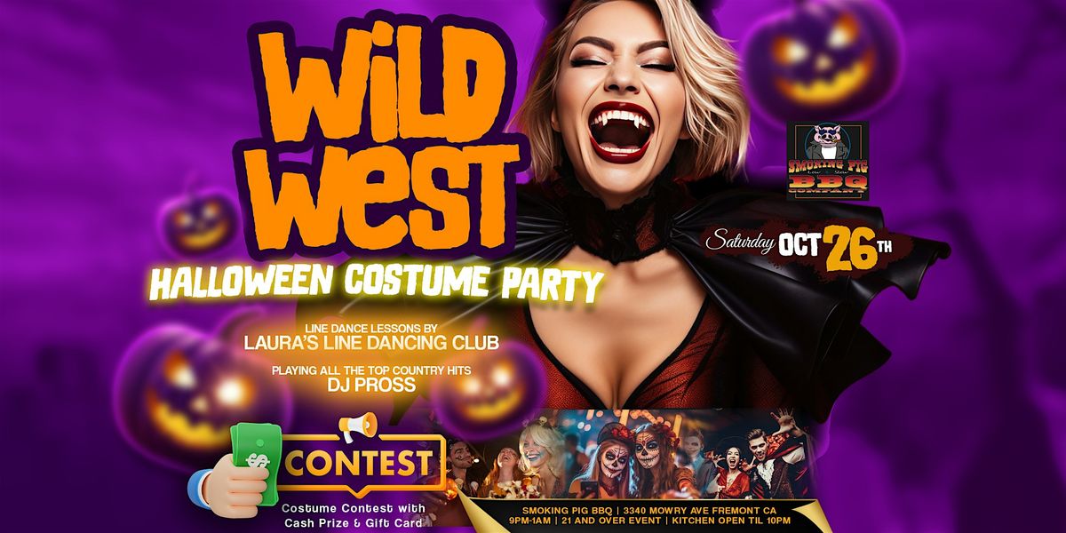 WILD WEST COUNTRY NIGHT - HALLOWEEN COSTUME PARTY