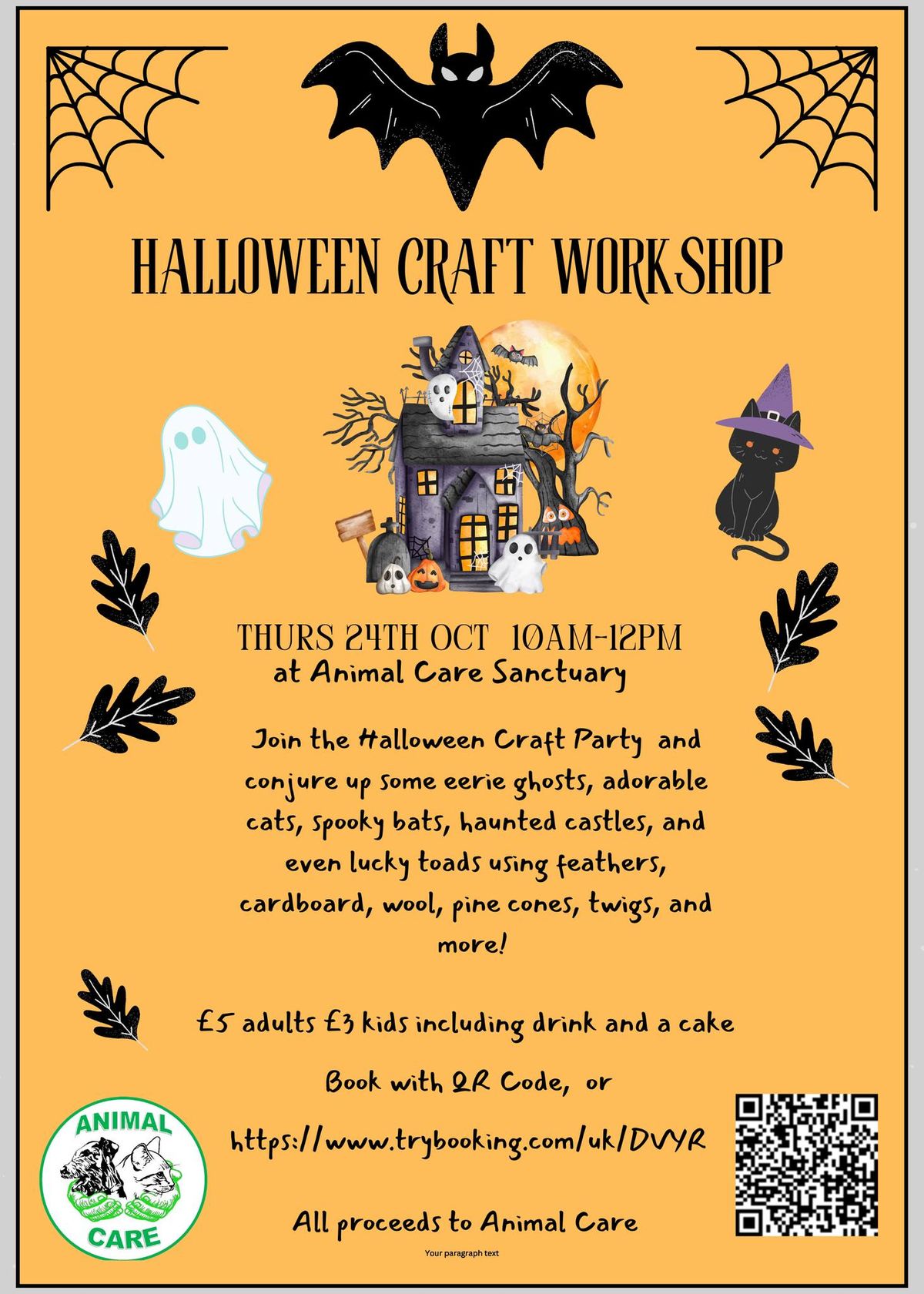 Halloween Decorations Craft Workshop