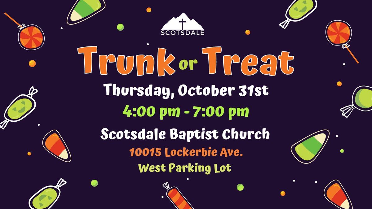 Free Event! Trunk-or-Treat