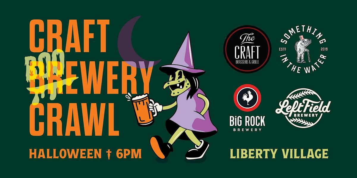 Halloween Brewery Crawl LIBERTY VILLAGE