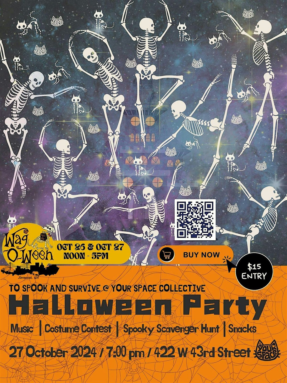 Halloween Party Extravaganza at Your Space Collective