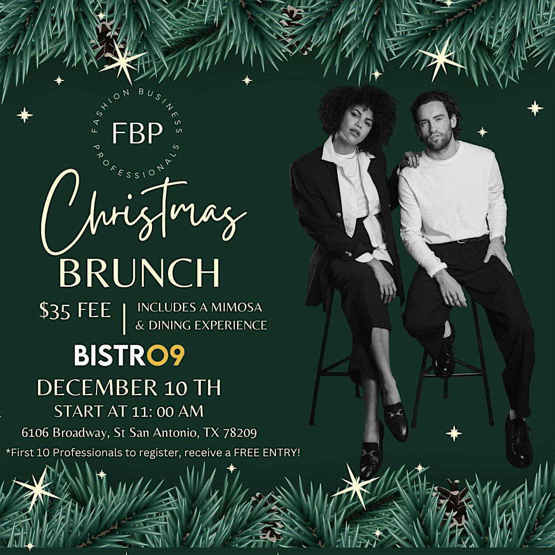 Fashion Business Professionals Christmas Brunch Bistr09, Broadway