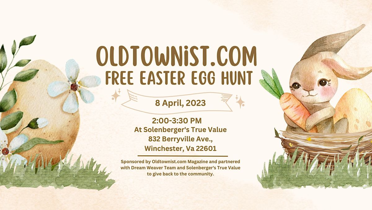 Easter Egg Hunt Solenberger's True Value Hardware, Winchester, VA