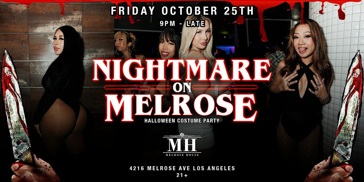 Haunting On Melrose Halloween Costume Party