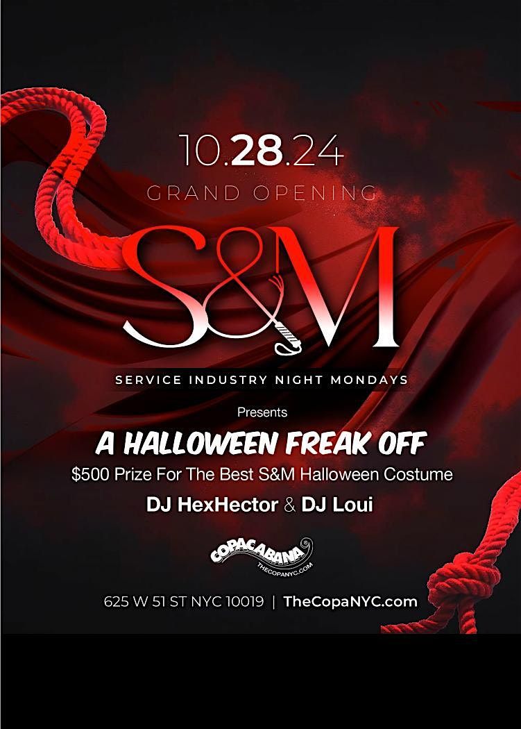 S&M Halloween FreakOff party at the Copacabana 2024