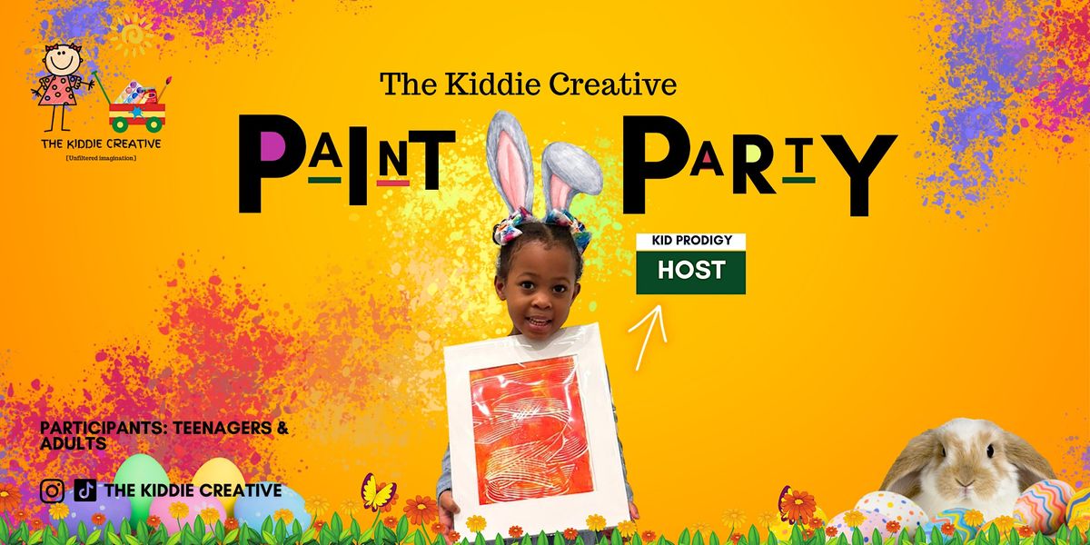 The Kiddie Creative Paint Party Braintree April 23, 2023