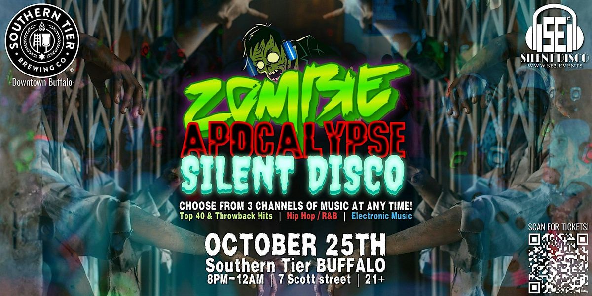 ZOMBIE APOCALYPSE Silent Disco @ Southern Tier Buffalo - 10\/25\/24