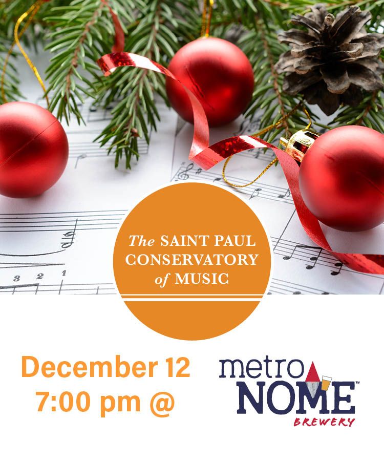 SPCM Brass Quintet and The Gregorian Singers MetroNOME Brewery, Saint Paul, MN December 12, 2023