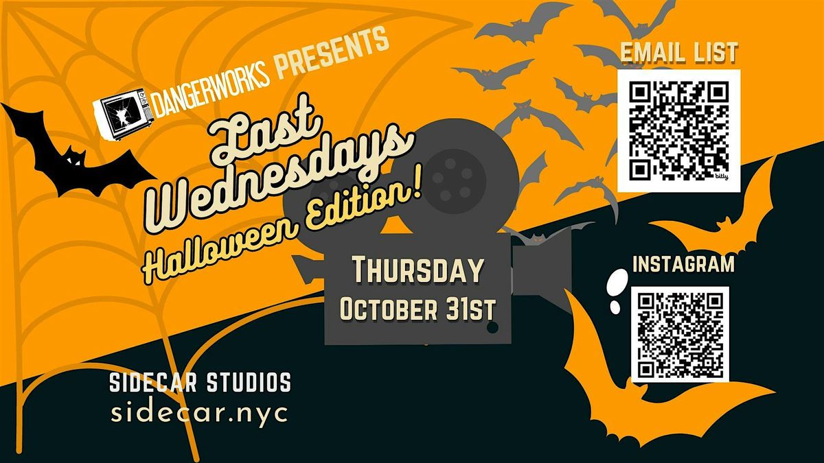 Halloween Edition of "Last Wednesdays" Short Film Screening Series