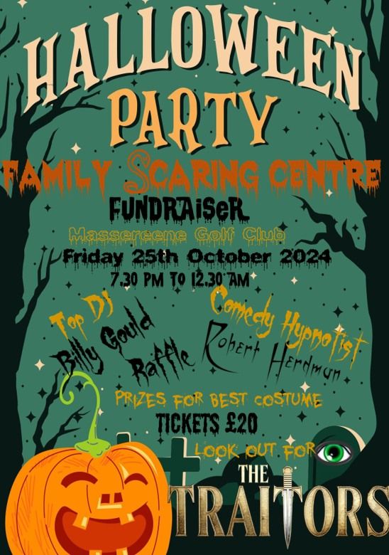 Family 'Scaring' Centre Halloween Fundraiser