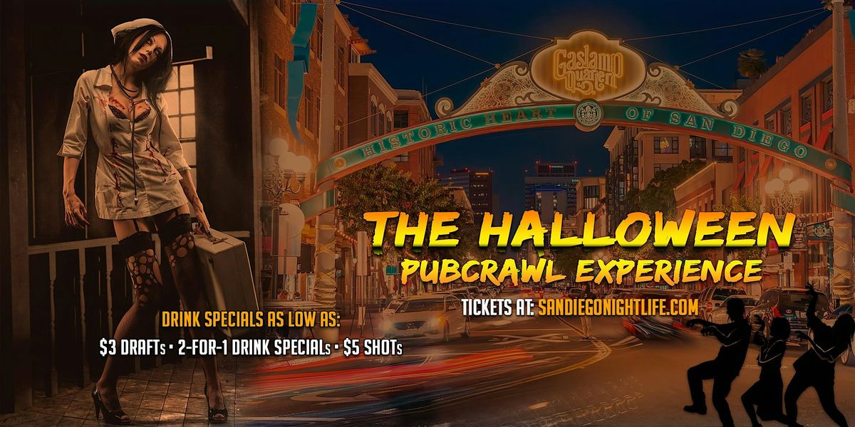 San Diego Halloween Night Pub Crawl Party