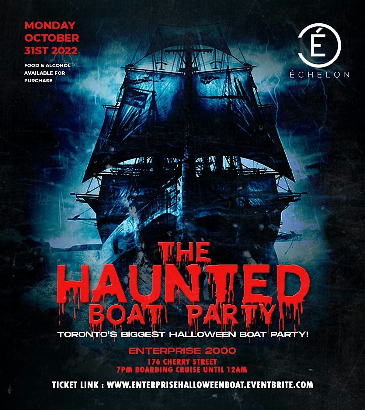 THE HAUNTED VANCOUVER HALLOWEEN BOAT PARTY | THURS OCT 31