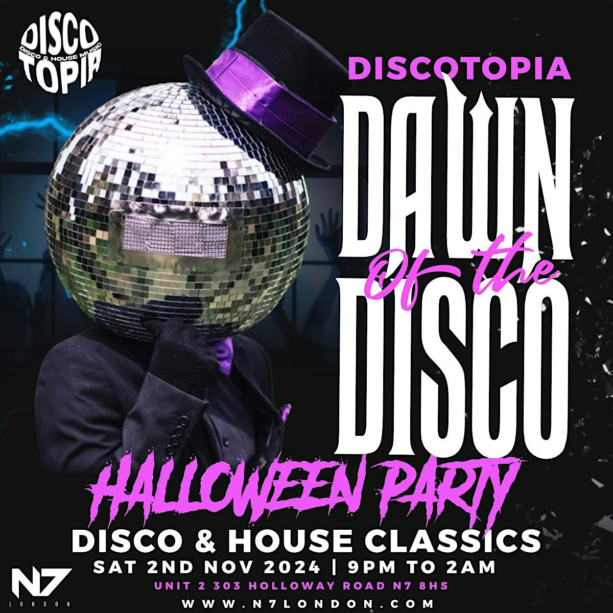 Dawn of the Disco Halloween Party