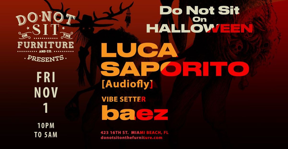 Do Not Sit On Halloween : Luca Saporito [Audiofly]