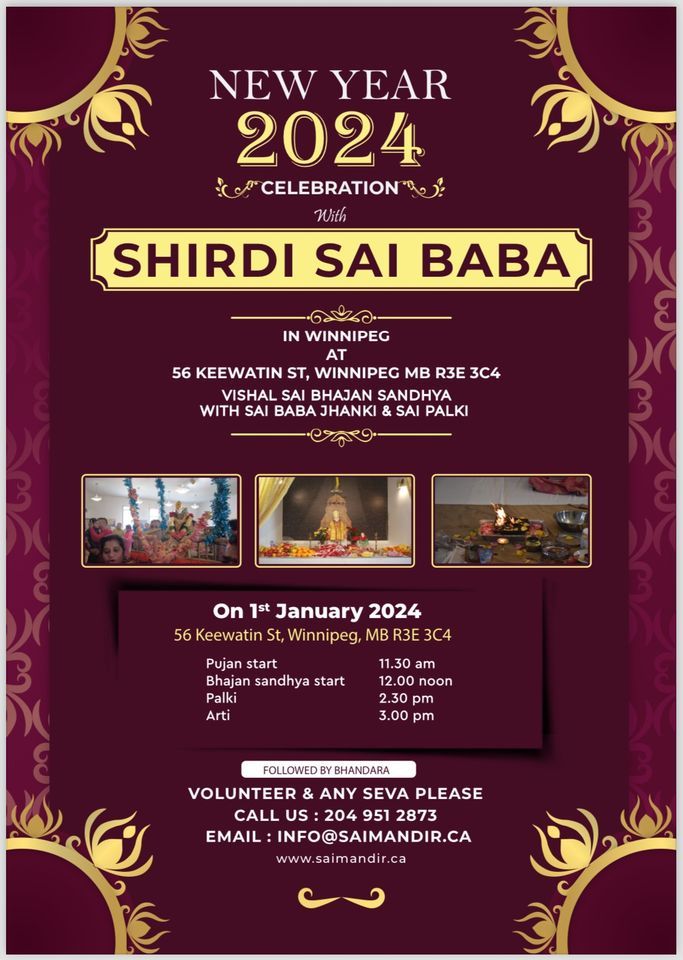 New Year 2024 Celebration With Shirdi Sai Baba 56 Keewatin St   1252cf69f38dad29f0c1eb7202e6c34588d94b08e10bfa50a8db05f8be6ac931 Rimg W683 H960 Gmir 