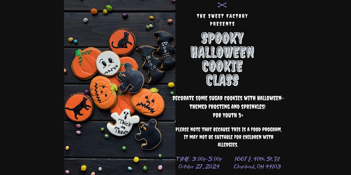 Spooky Halloween Cookie Class