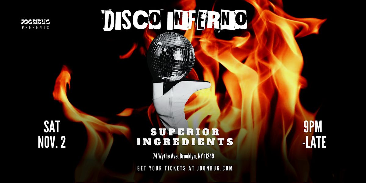 Disco Inferno Halloween Party Superior Ingredients 11-2