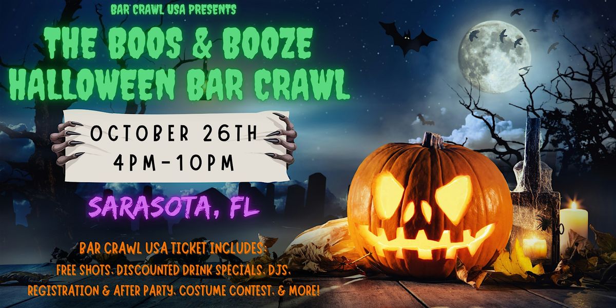 Sarasota Boos & Booze Halloween Bar Crawl