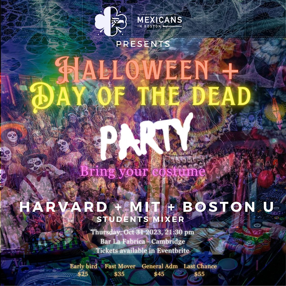 Halloween + Day of the Death Party