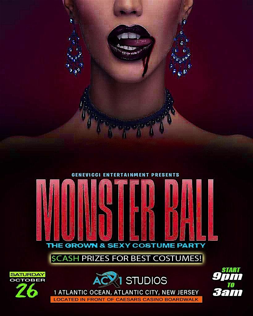 ATLANTIC CITY HALLOWEEN "MONSTER BALL" COSTUME PARTY