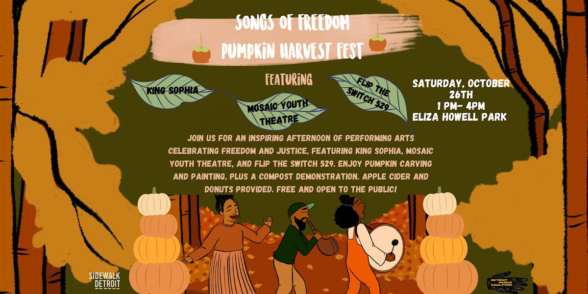 Songs of Freedom Pumpkin Harvest Fest