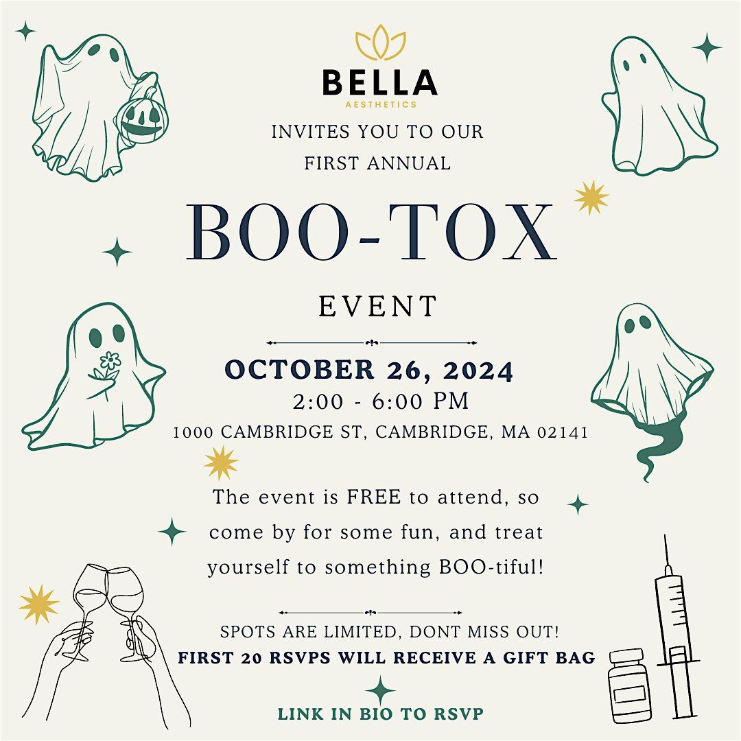 Bella Aesthetics First Annual Boo-Tox Event