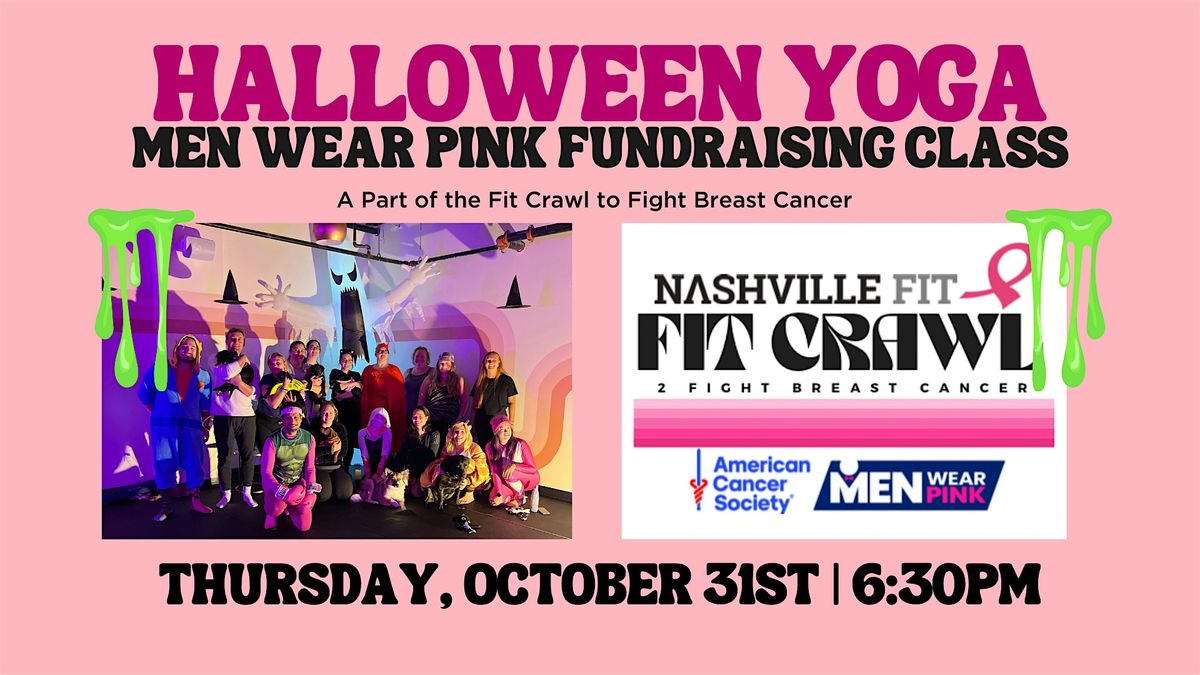 Halloween Yoga Breast Cancer Awareness Fundraiser