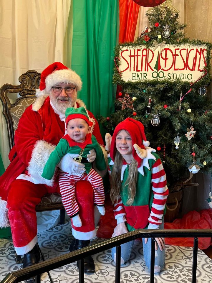 Santa Day & The 12 Days of Christmas Shear Designs Hair Studio & Tanning, Brattleboro, VT