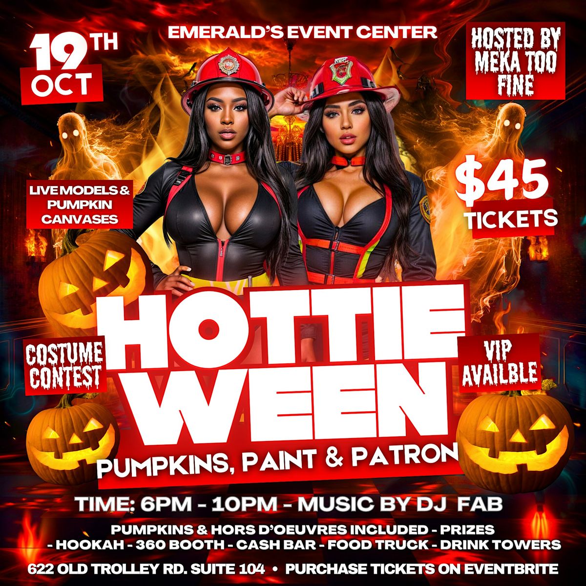 HOTTIEWEEN - Pumpkins, Paint & Patron