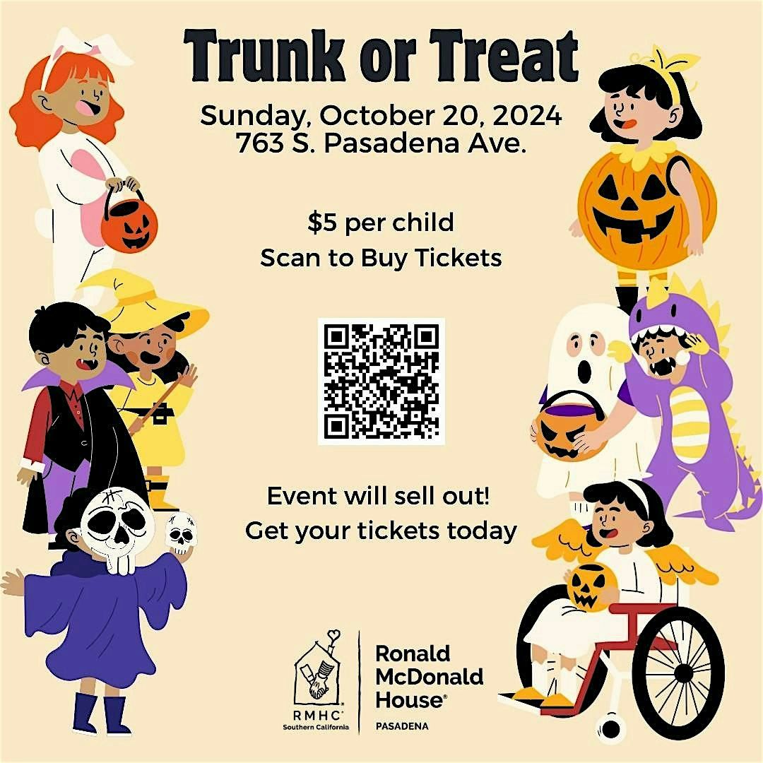 RMH Pasadena  Trunk or Treat