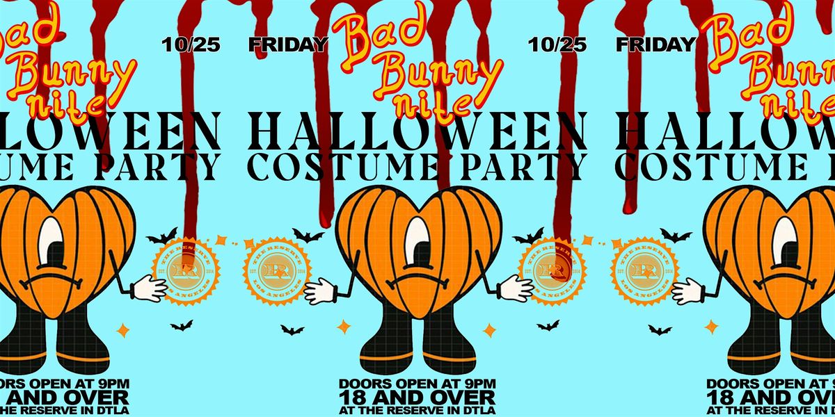 Halloween Costume Party:  Benito vs Drake 18+