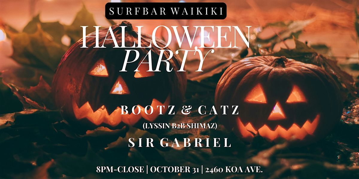 Halloween Night @ Surfbar Waikiki