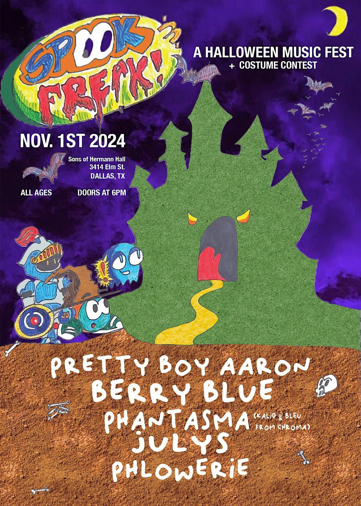 SPOOK & FREAK Halloween Music Festival