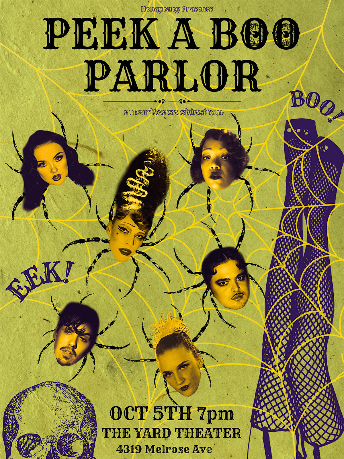 Peek a Boo Parlor: A Varietease Sideshow