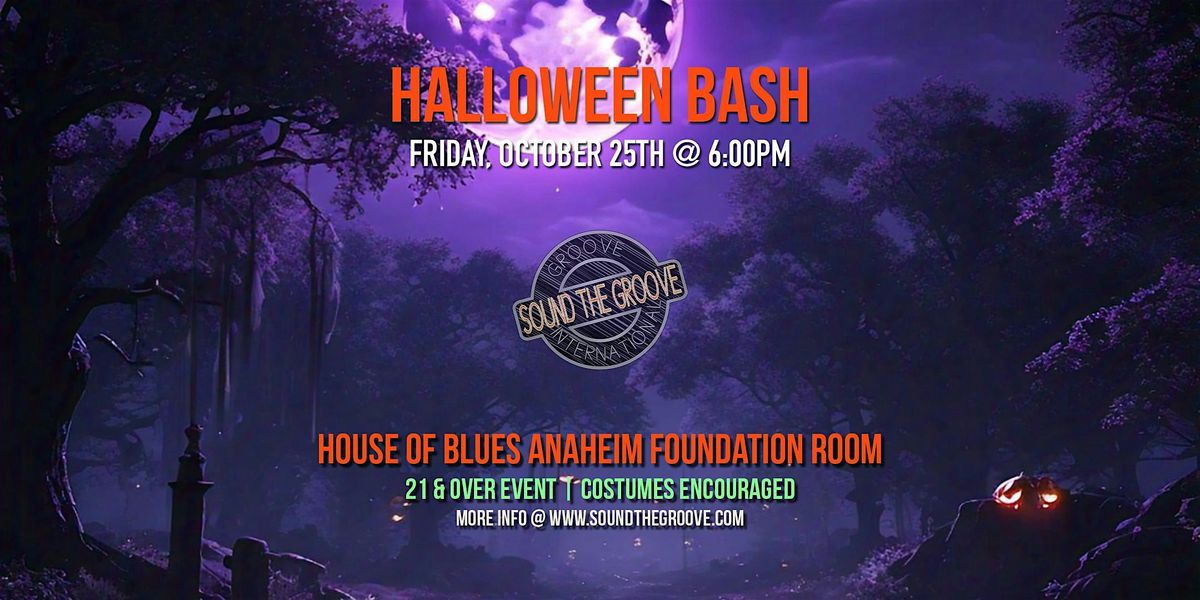 21+\/ Kayla Mutterer, Halloween Bash @ HOB Anaheim's Foundation Room