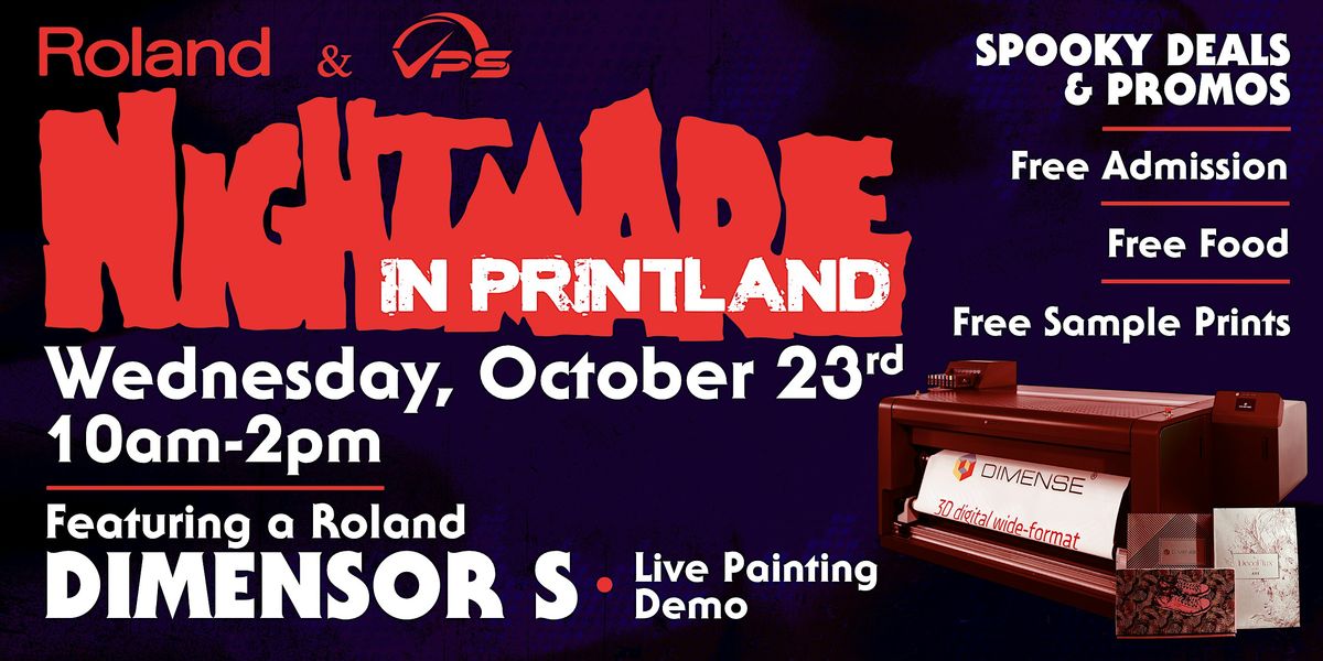 Nightmare in Printland (Roland & VPS)