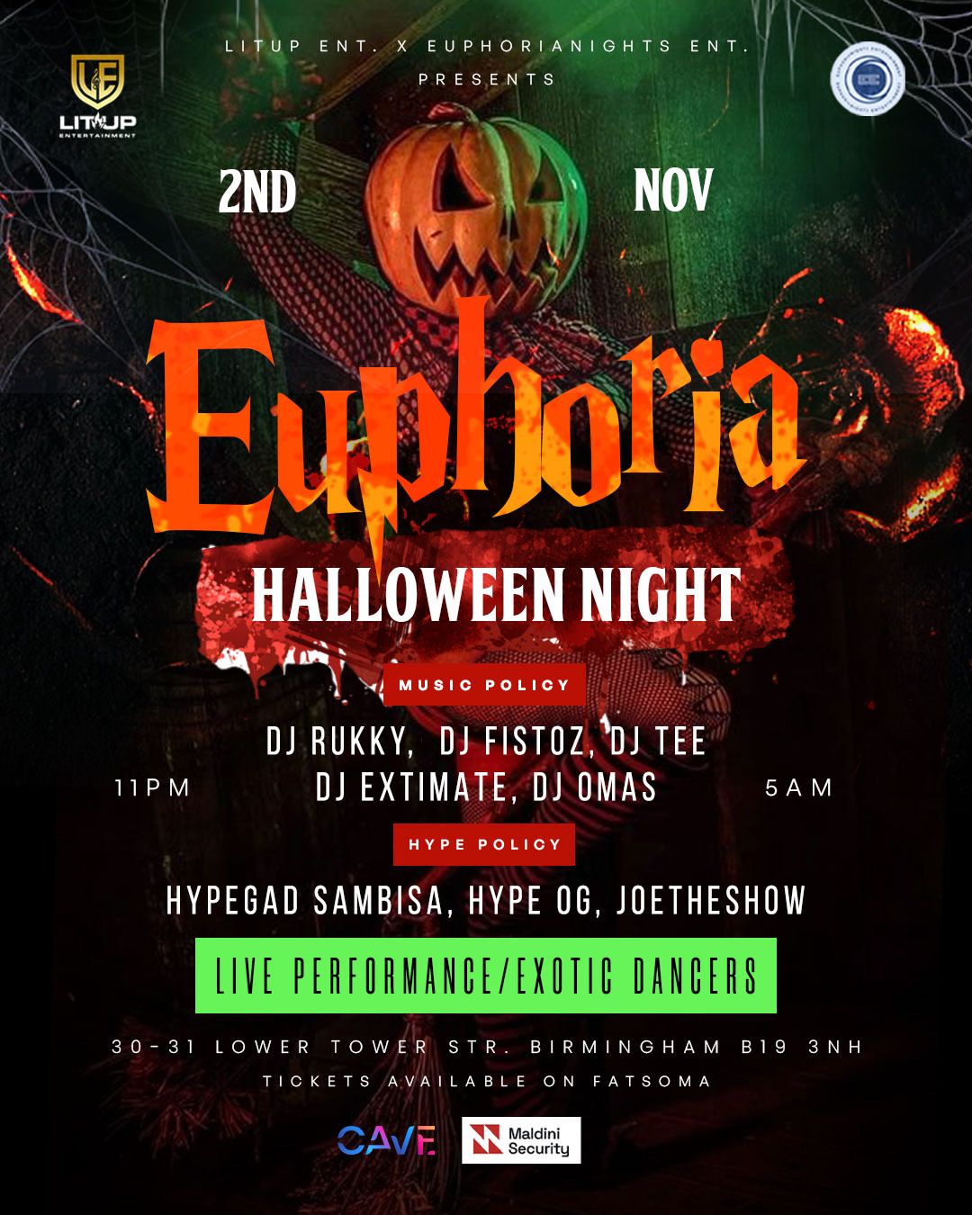 EUPHORIA HALLOWEEN NIGHT