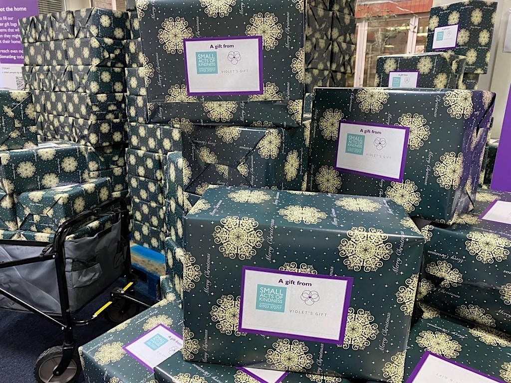 Christmas Gift Wrapping - Volunteer packing days 2023 (Hertfordshire