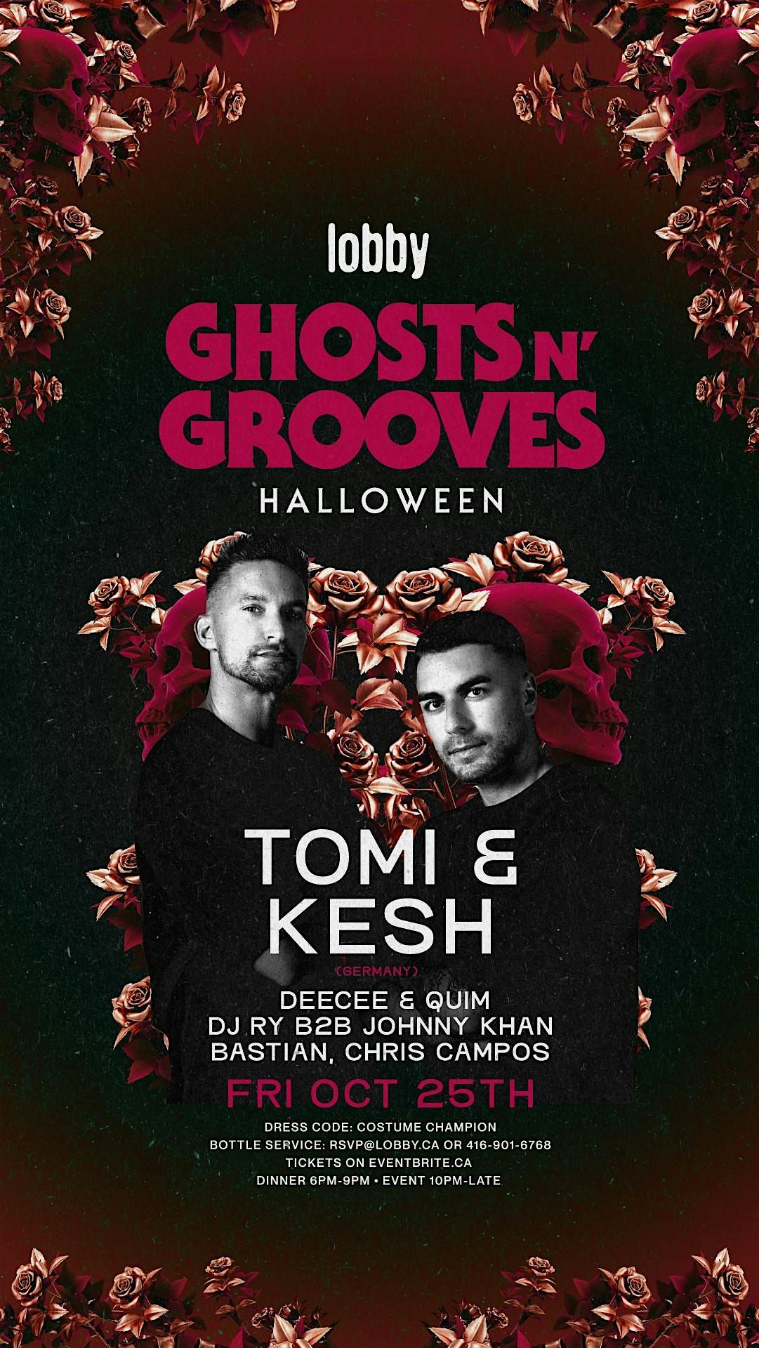 TOMI & KESH - Ghosts n' Grooves at Lobby