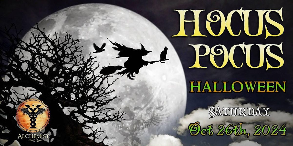 HOCUS POCUS Halloween Party at Alchemist