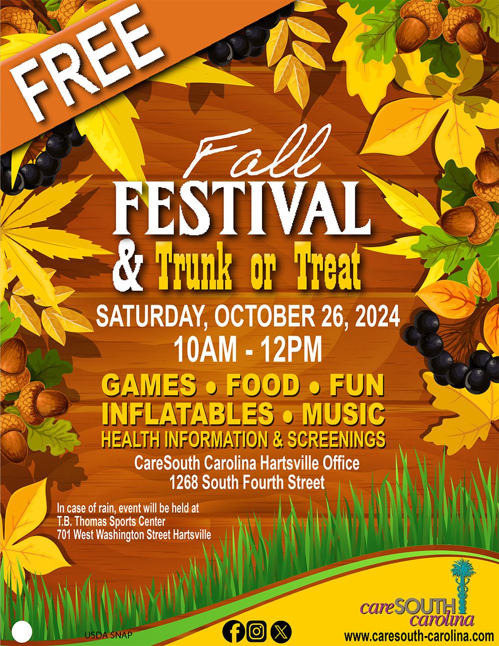 CareSouth Carolina Fall Festival - Hartsville