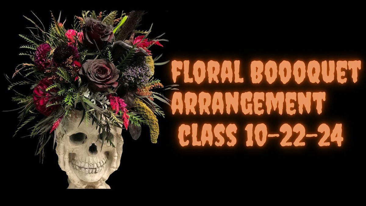 Halloween Floral Arrangement class