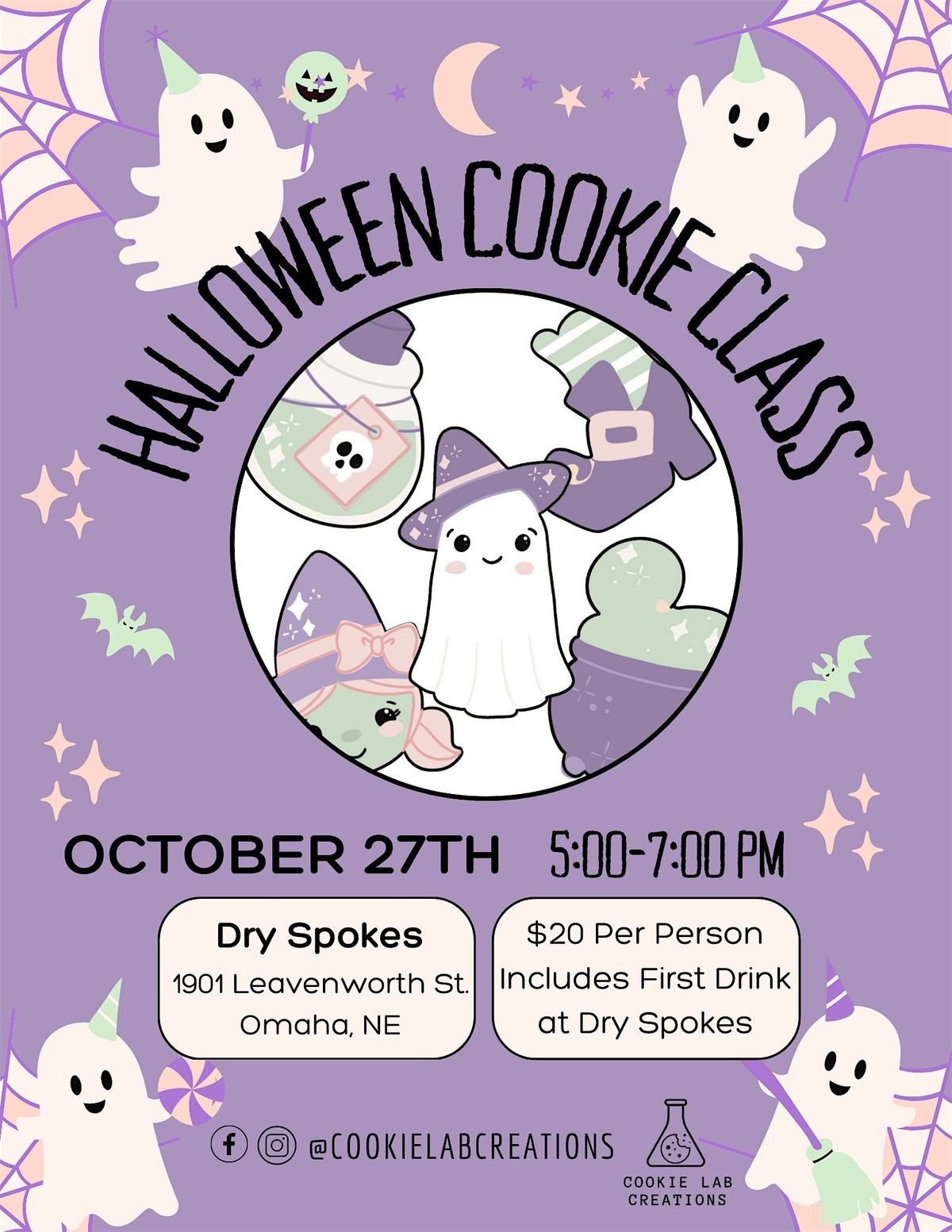 Halloween Cookie Decorating Class