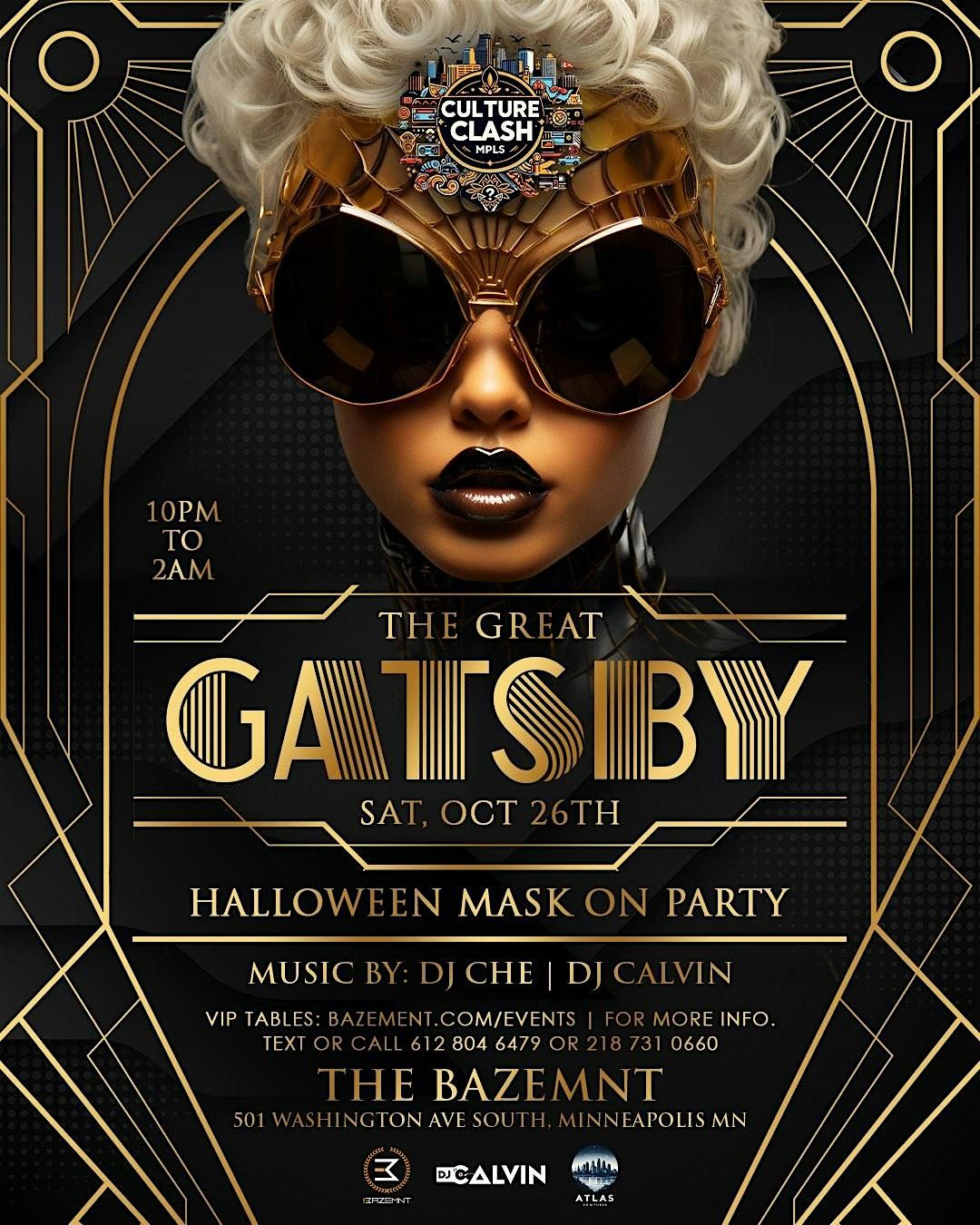 Culture Clash Halloween | Great Gatsby Experience